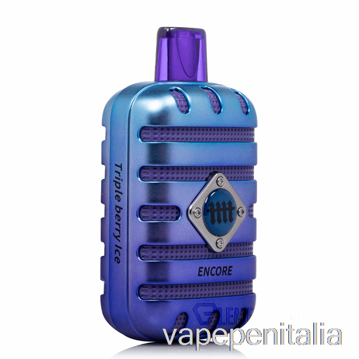 Penna Vape Che Quel Bis 6500 Ghiaccio A Tripla Bacca Usa E Getta